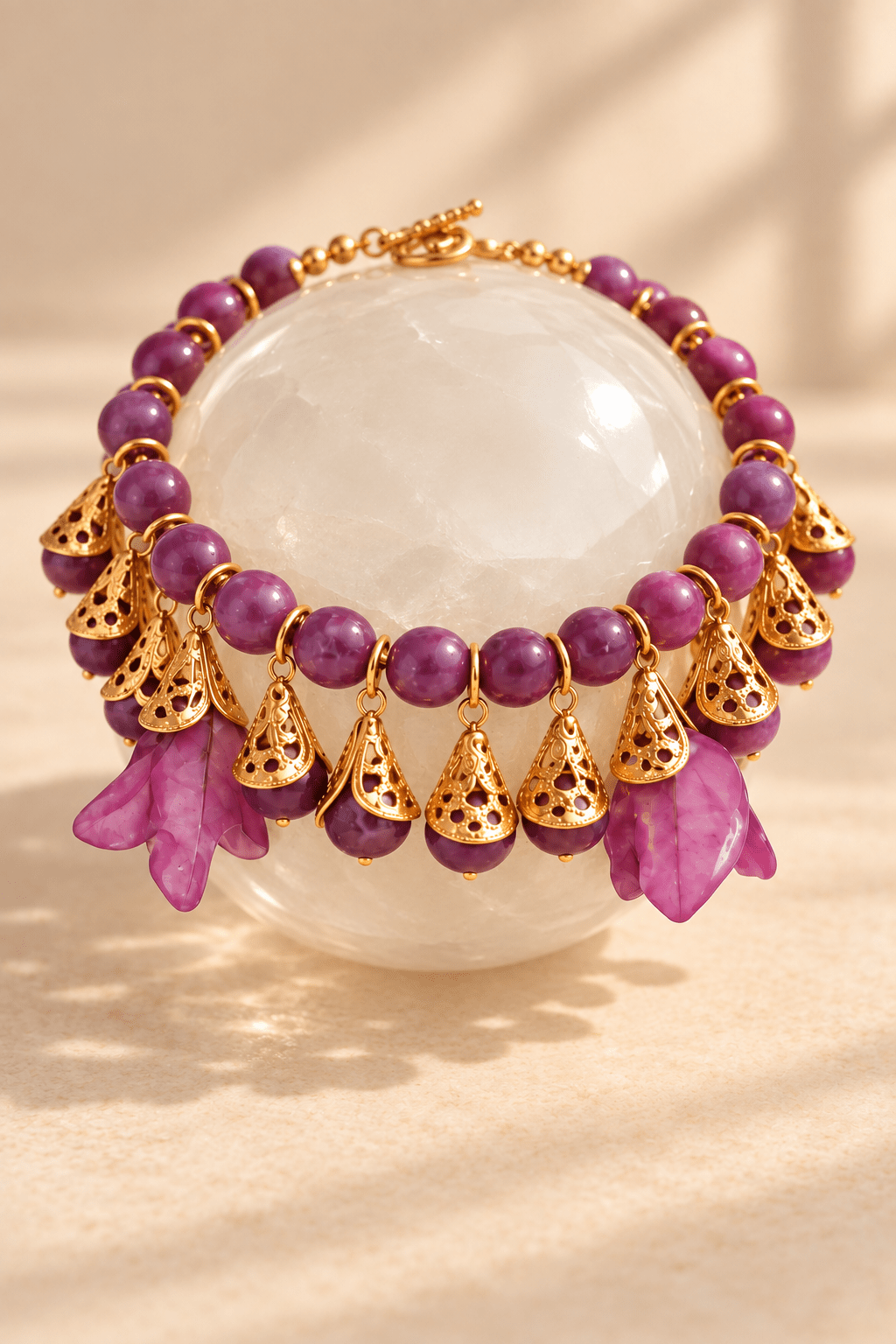 Violet Garden Bracelet - By Marbella