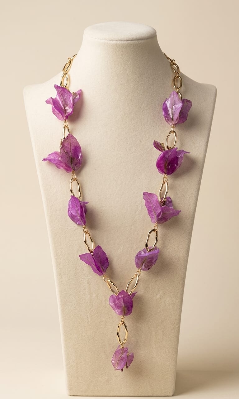 Bougainvillea Lariat — Violette