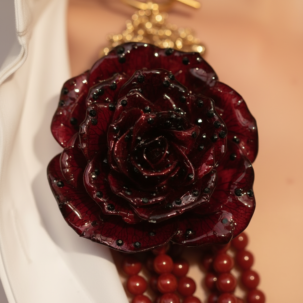 Garnet Garden — Flower Close-up