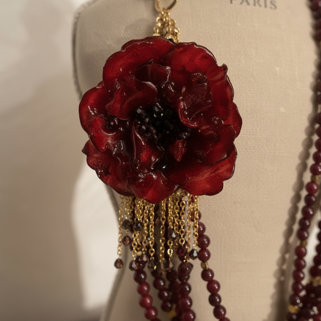 Garnet Garden — Flower Detail