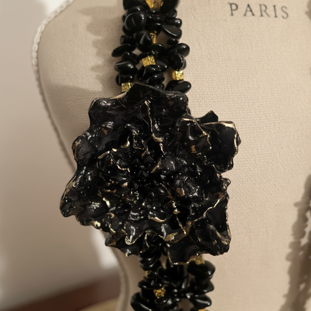 Midnight Cascade — Flower Close-up