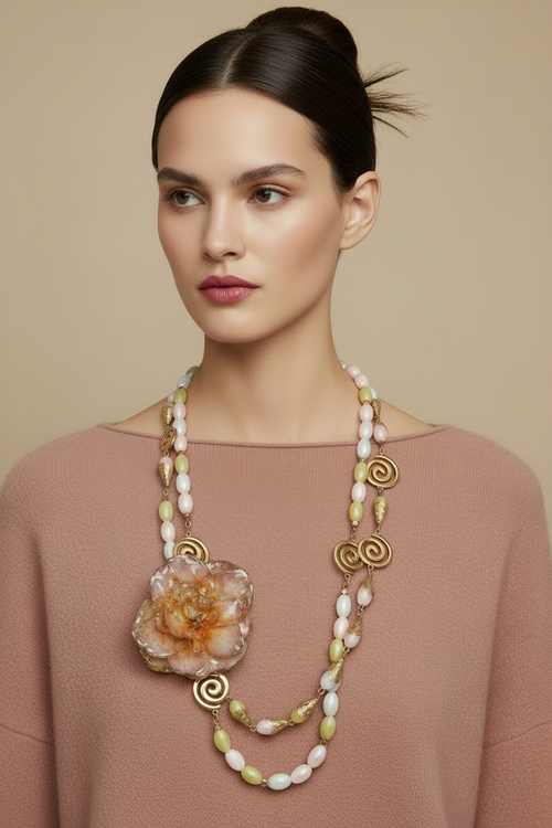 Model high updo