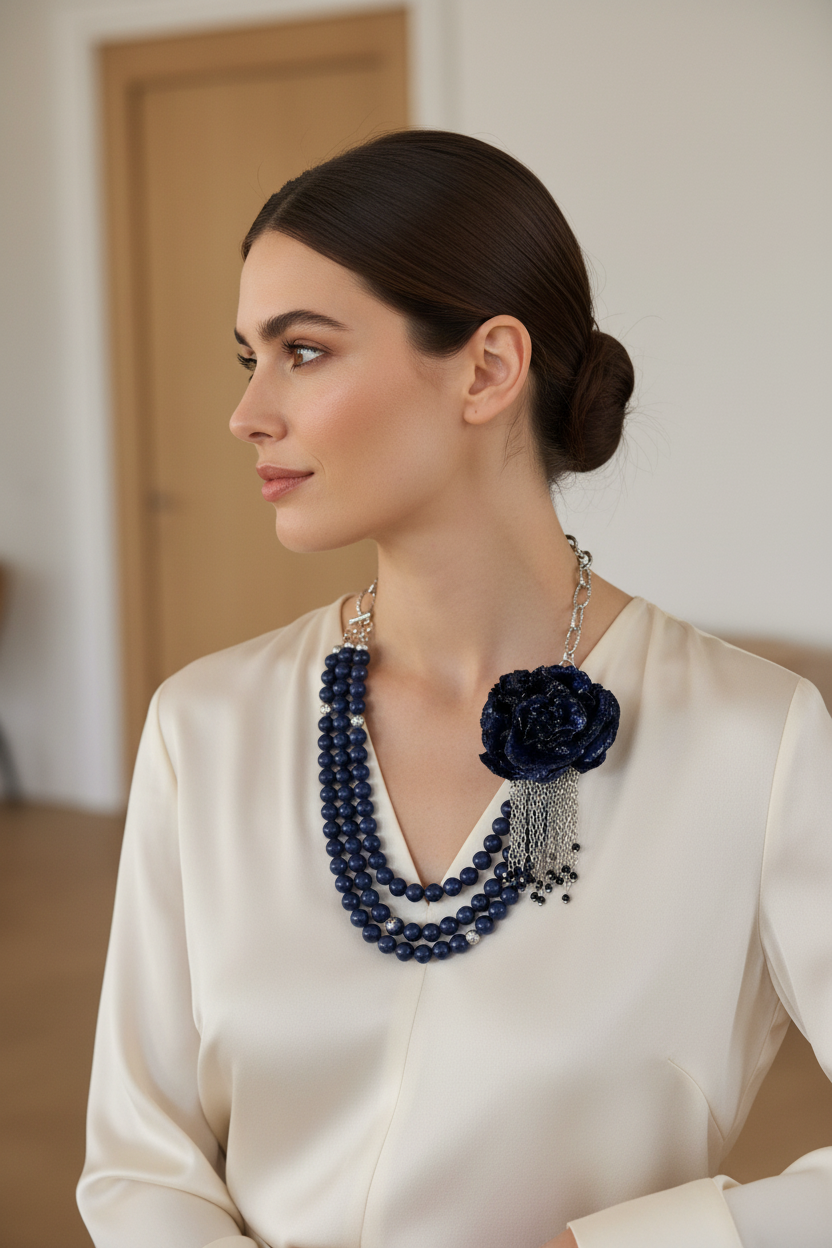 Midnight Bloom Necklace